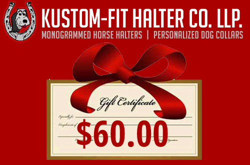 $60.00 Gift Certificate - Click Image to Close