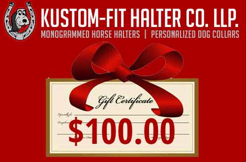$100.00 Gift Certificate - Click Image to Close