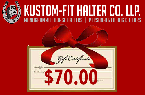 $70.00 Gift Certificate
