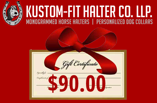 $90.00 Gift Certificate